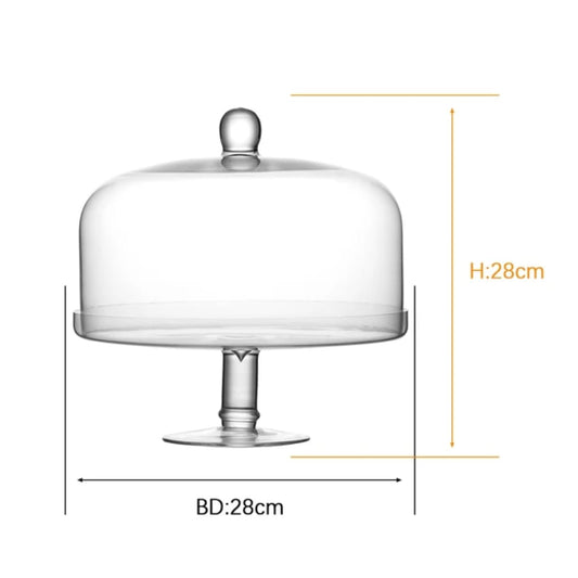 European Style Glass Cake Stand