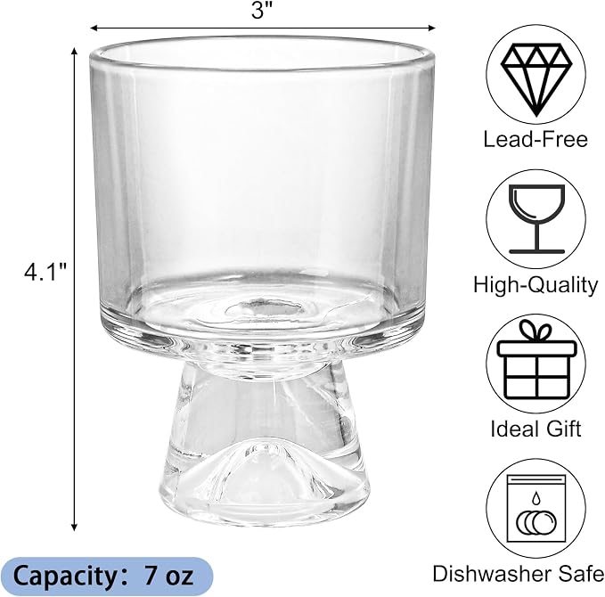 Glass Dessert Cups